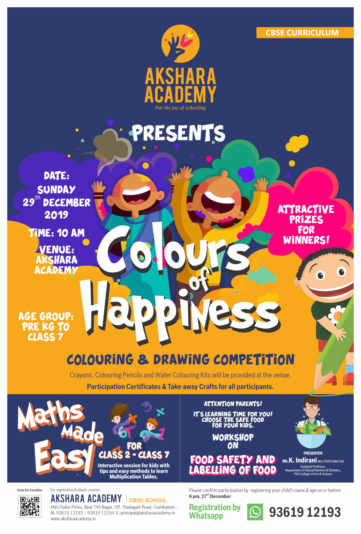 Colours of Happiness - Colouring & Drawing Competition